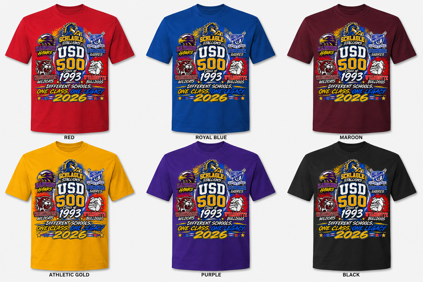 Class of 1993 All-Alumni Shirt